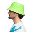 Bucket hat Rave neongroen - UV blacklight - hoofdomtrek 58 cm - 1 stuks Bucket hat Rave neongroen - UV blacklight - hoofdomtrek 58 cm - 1 stuks