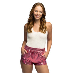 Hotpants shiny Goud maat M Hotpants shiny Goud maat M