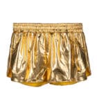 Hotpants shiny Goud maat L/XL Hotpants shiny Goud maat L/XL