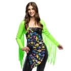 Waaier rave high XL - UV blacklight - 1 stuks Waaier rave high XL - UV blacklight - 1 stuks
