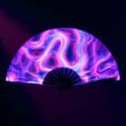 Waaier rave trip XL - UV blacklight - 1 stuks Waaier rave trip XL - UV blacklight - 1 stuks