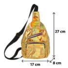 Crossbody tas holo deluxe goud Crossbody tas holo deluxe goud
