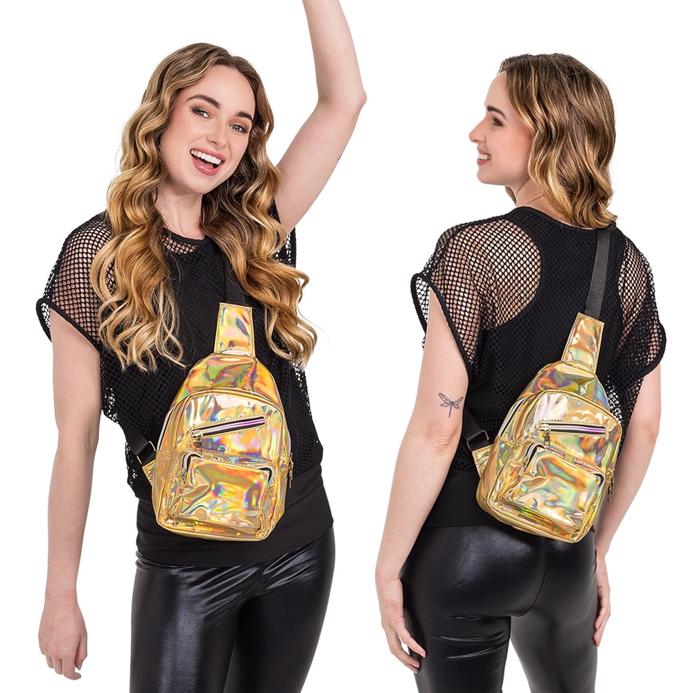 Crossbody tas holo deluxe goud Crossbody tas holo deluxe goud