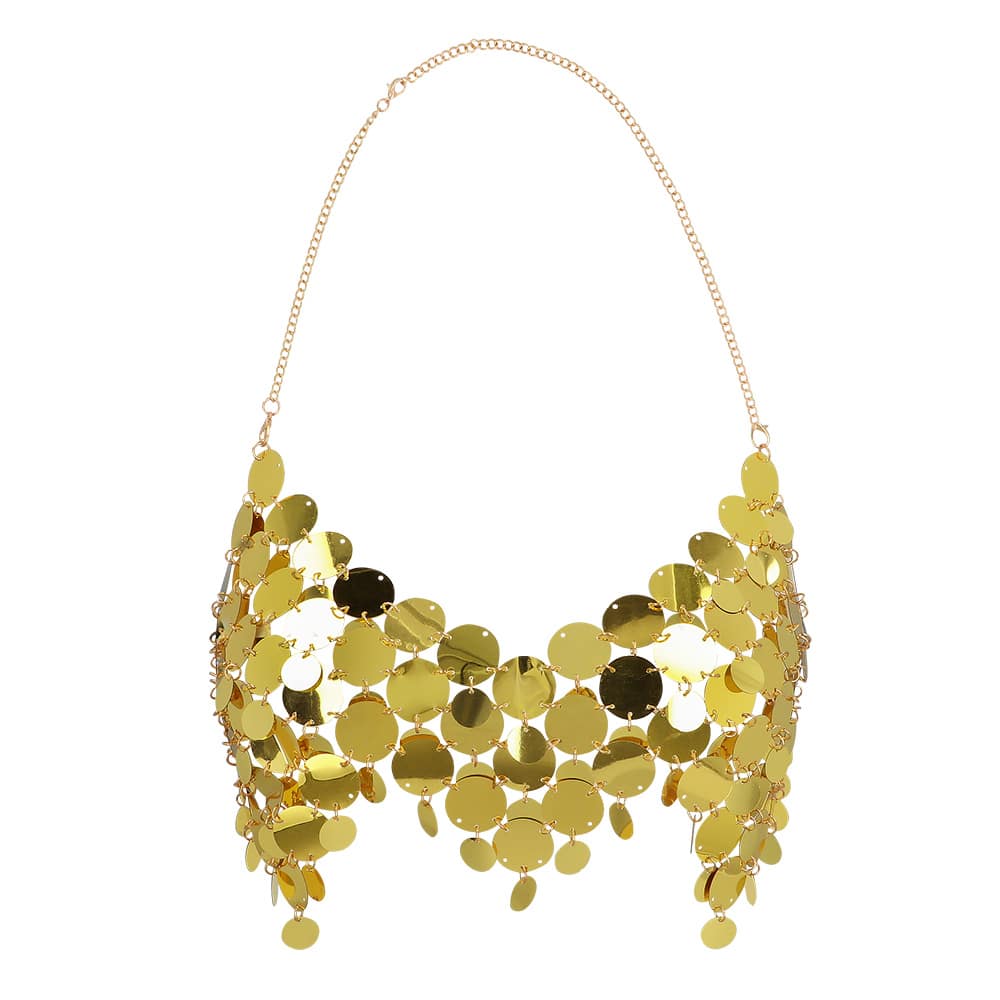 Top Festival glam goud (one size) Top Festival glam goud (one size)