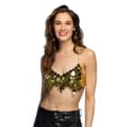 Top Festival glam goud (one size) Top Festival glam goud (one size)