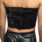 Top Sparkle zwart (M/L stretch) Top Sparkle zwart (M/L stretch)