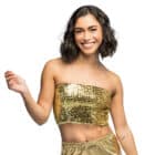 Top Sparkle goud (M/L stretch) Top Sparkle goud (M/L stretch)