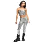 Top Sparkle zilver (M/L stretch) Top Sparkle zilver (M/L stretch)