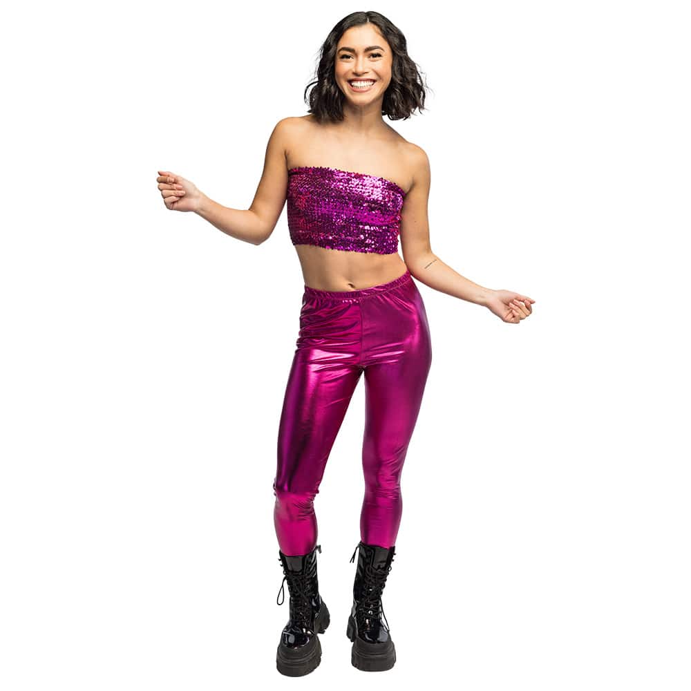 Top Sparkle fuchsia (M/L stretch) Top Sparkle fuchsia (M/L stretch)
