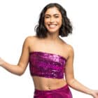 Top Sparkle fuchsia (M/L stretch) Top Sparkle fuchsia (M/L stretch)
