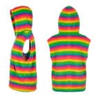 Bodywarmer Fluffy UV regenboog (L/XL) Bodywarmer Fluffy UV regenboog (L/XL)
