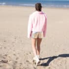 Jasje fluffy rave licht roze M/ L Jasje fluffy rave licht roze M/ L