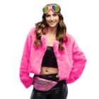 Jasje fluffy rave neonroze M/ L Jasje fluffy rave neonroze M/ L