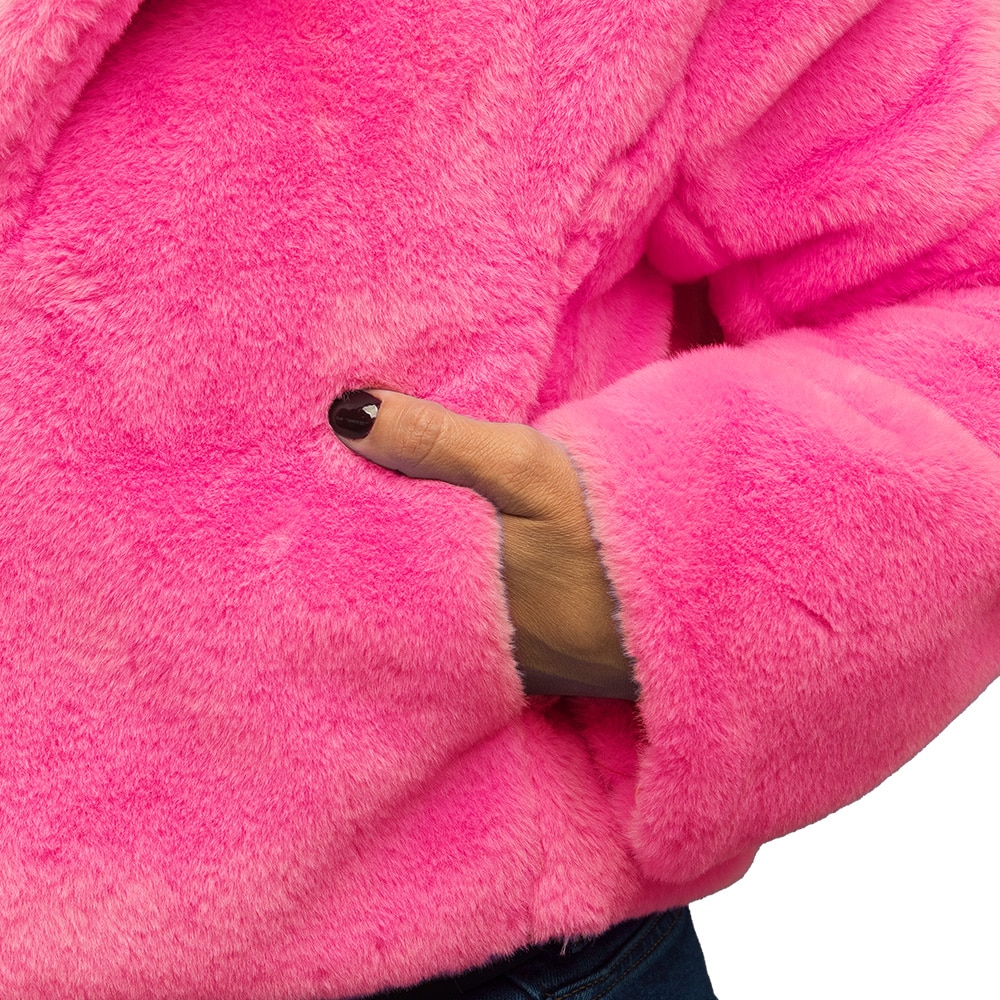 Jasje fluffy rave neonroze M/ L Jasje fluffy rave neonroze M/ L