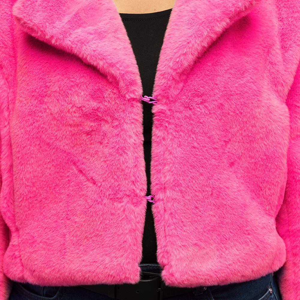 Jasje fluffy rave neonroze M/ L Jasje fluffy rave neonroze M/ L