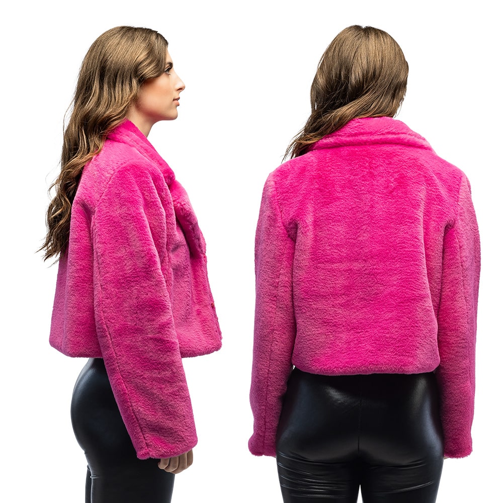 Jasje fluffy rave fuchsia (M/L) Jasje fluffy rave fuchsia (M/L)