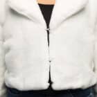 Jasje fluffy rave wit M/ L Jasje fluffy rave wit M/ L