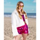 Jasje fluffy rave wit M/ L Jasje fluffy rave wit M/ L