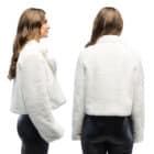 Jasje fluffy rave wit M/ L Jasje fluffy rave wit M/ L