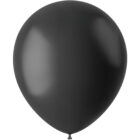 Gemar ballonnen Midnight Black Mat 33 cm - 100 stuks Gemar ballonnen Midnight Black Mat 33 cm - 100 stuks