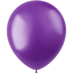 Gemar ballonnen Radiant Violet Purple Metallic 33 cm - 10 stuks Gemar ballonnen Radiant Violet Purple Metallic 33 cm - 10 stuks