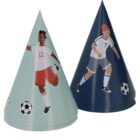 Feesthoedjes - fantastic football - 6 stuks - diy Feesthoedjes - fantastic football - 6 stuks - diy