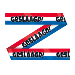 Party Tape - Geslaagd rwb