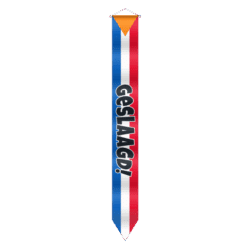 Wimpel - Geslaagd rwb Wimpel - Geslaagd rwb