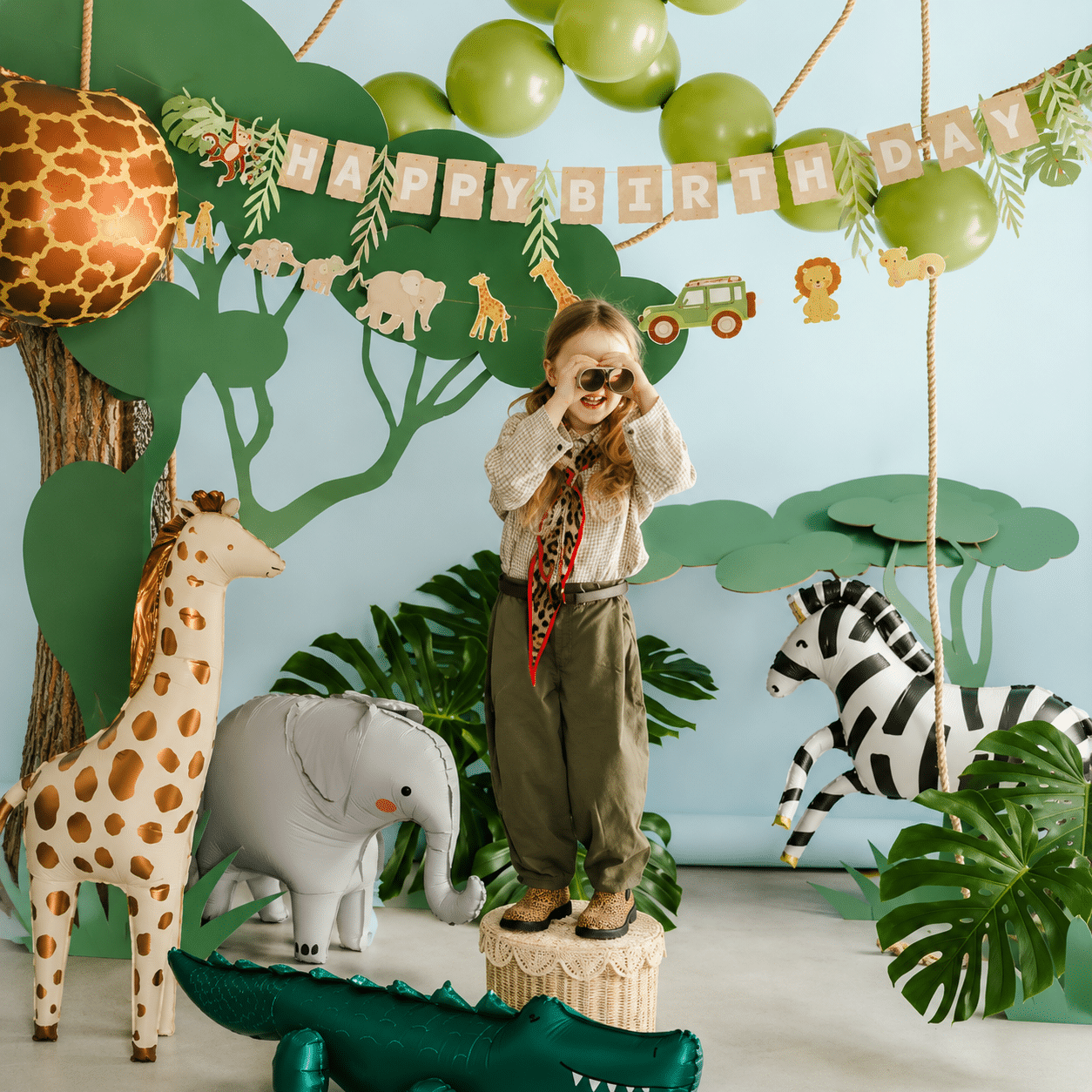 Staande folieballon giraffe 114 cm - 1 stuks Staande folieballon giraffe 114 cm - 1 stuks