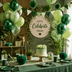 Groene versiering