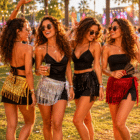 Heupsjaal Festival rood Heupsjaal Festival rood