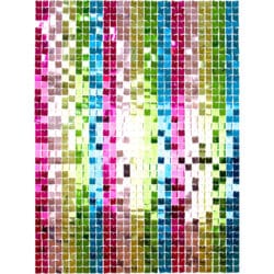 Backdrop wandpanelen set - meerkleurig- 30 x 30 cm