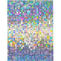 Backdrop wandpanelen set - iriserend - 30 x 30 cm